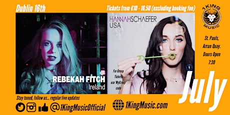 Hannah Schaefer (USA) & Rebekah Fitch (IRL) - Dublin