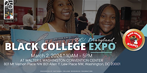 21st Annual DC/Maryland Black College Expo primary image