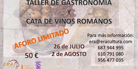 Imagen principal de TALLER DE GASTRONOMÍA ROMANA