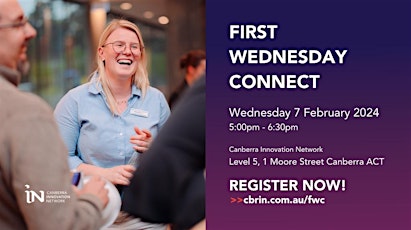 Hauptbild für First Wednesday Connect February 2024