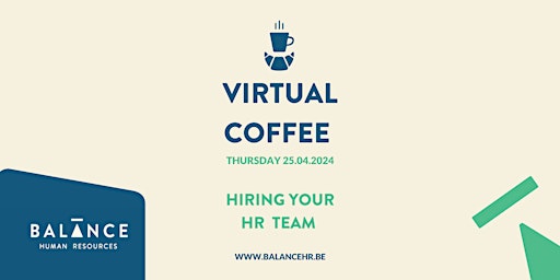 Primaire afbeelding van Virtual Coffee: Hiring Your HR Team