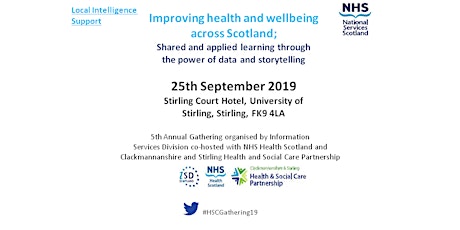 TEST Health and Social Care Gathering 2019  Improving health and wellbeing across Scotland: Shared and applied learning through the power of data and storytelling primary image