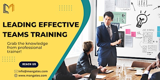 Hauptbild für Leading Effective Teams 1 Day Training in London Ontario