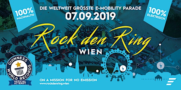 Rock den Ring 2019: E-Mobility Parade