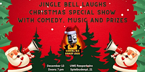 Jingle Bell Laughs - Grand Season Finale Stand up Comedy Show primary image