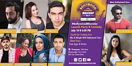 #BollywoodMonster Launch Party & Comedy 