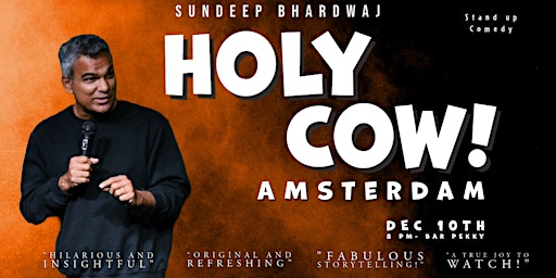 HOLY COW!  - Sundeep Bhardwaj | Standup Comedy | Amsterdam primary image