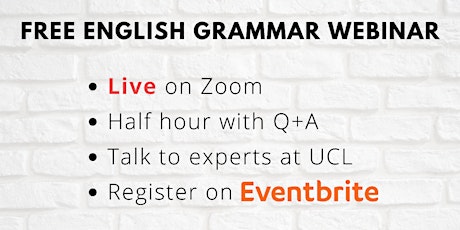 FREE Teaching English Grammar Webinar (Englicious)