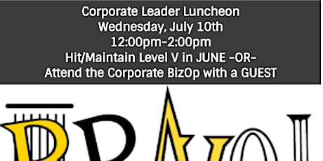 Corporate Leader Luncheon primary image