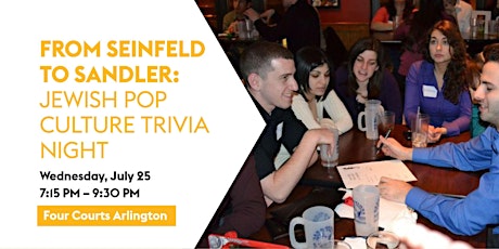 From Seinfeld To Sandler: Jewish Pop Culture Trivia Night primary image