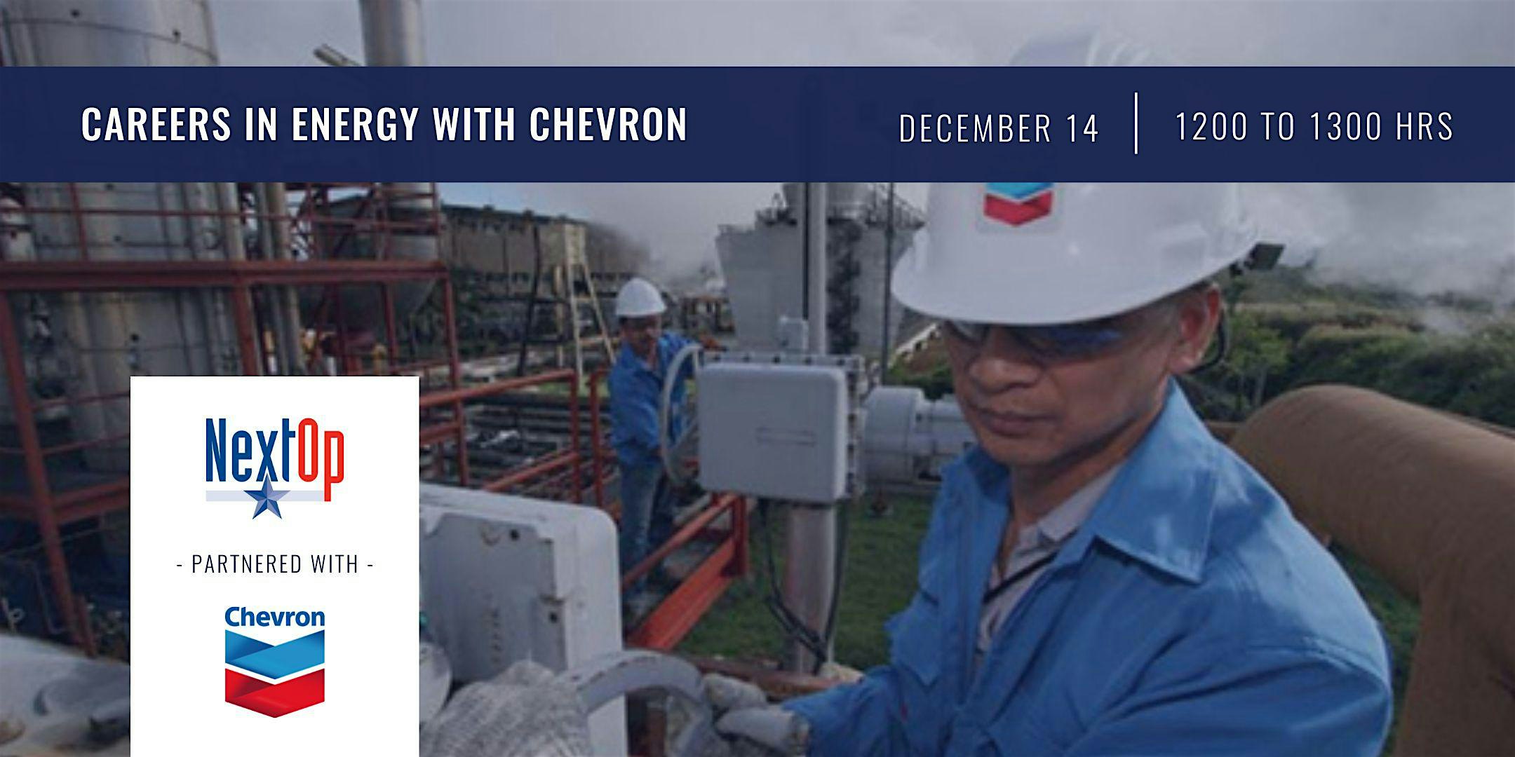 Careers In Energy with Chevron