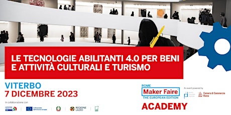 Hauptbild für Le tecnologie abilitanti 4.0 per Beni e Attività Culturali e Turismo