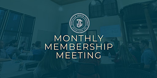 Imagem principal de April Monthly Membership Meeting