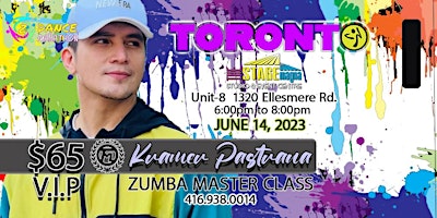 Imagem principal do evento Kramer Pastrana Zumba Master Class