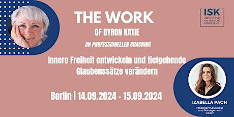 THE WORK OF BYRON KATIE IM PROFESSIONELLEN COACHING primary image
