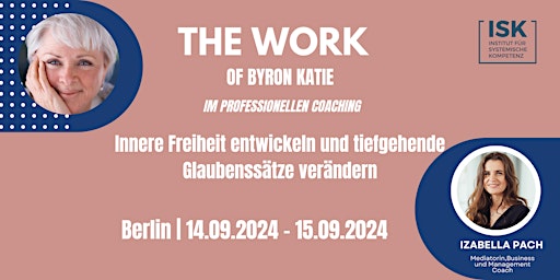 Imagem principal do evento THE WORK OF BYRON KATIE IM PROFESSIONELLEN COACHING