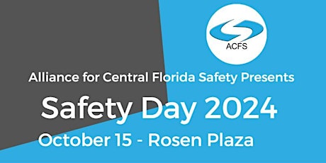 Safety Day 2024, Oct. 15th