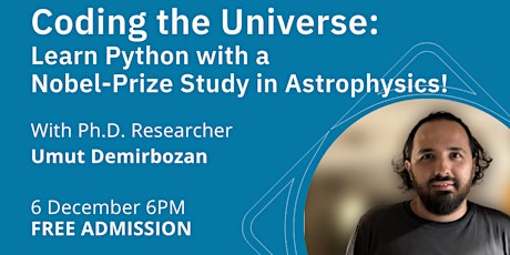 Imagem principal de Coding the Universe: Learn Python with a Nobel-Prize Study in Astrophysics!