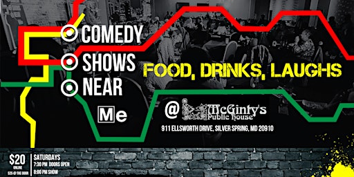 Comedy Shows Near Me @ McGintys primary image