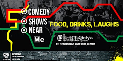 Primaire afbeelding van Comedy Shows Near Me @ McGintys