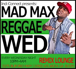 DJ MAD MAX REGGAE WEDNESDAY primary image