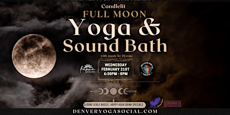 Full Moon -  Candlelit Yoga & Sound Bath with DJ enja