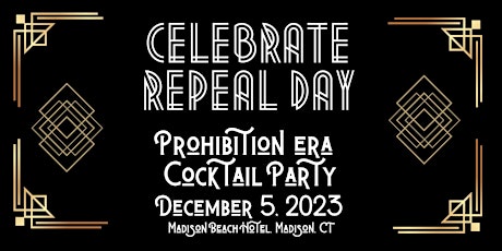 Celebrate Repeal Day with a Prohibition Style Cocktail Party primary image