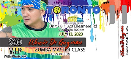 Image principale de Wowie De Guzman Zumba Master Class