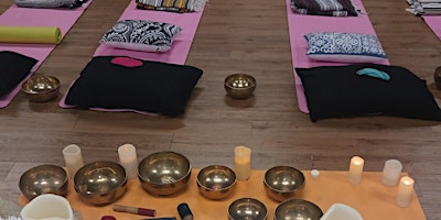 Group Sound Healing Bath Meditation- Singing & Tibetan Bowls- North Miami primary image