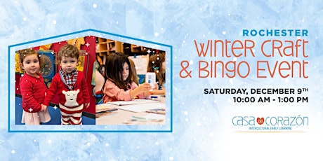 Image principale de Winter Craft & Bingo Event!