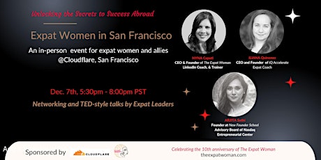 Expat Women in San Francisco - Unlocking the Secrets to Success Abroad primary image