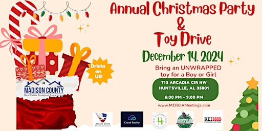 Immagine principale di MCREIA Christmas Toy Drive Holiday Party 