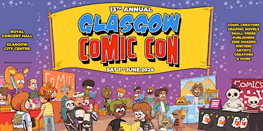 Imagem principal do evento Glasgow Comic Con