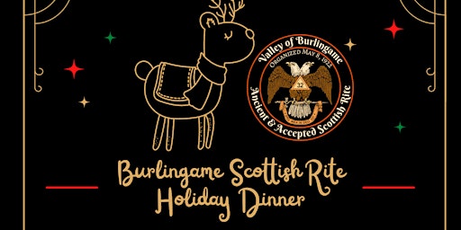 Burlingame Scottish Rite Holiday Dinner primary image