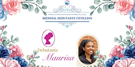 Debutante Maurisa Brunson- 2024 Spring Cotillion