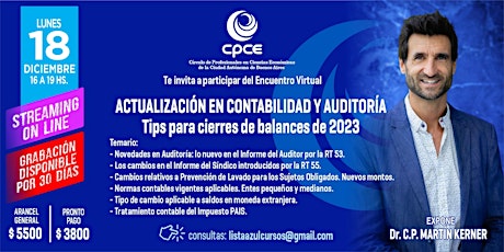 Hauptbild für ACTUALIZACIÓN EN CONTABILIDAD Y AUDITORÍA