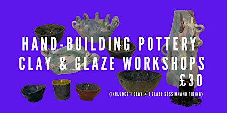 Hand-Building Pottery: Clay & Glaze Workshops  primärbild
