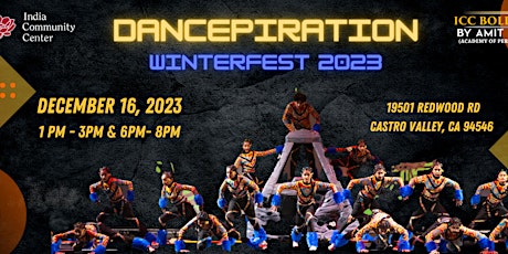 Dancepiration Winterfest 2023 - SHOW-2 (6PM-8PM) primary image