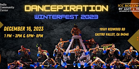 Imagem principal do evento Dancepiration Winterfest2023 - SHOW-1 (1PM-3PM)