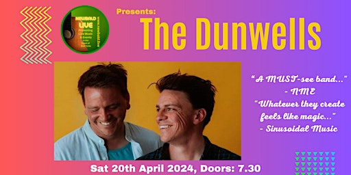 Image principale de Newbald Live presents The Dunwells