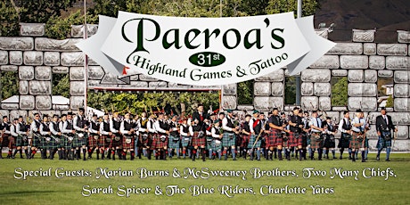 2024 Paeroa Highland Games and Tattoo primary image