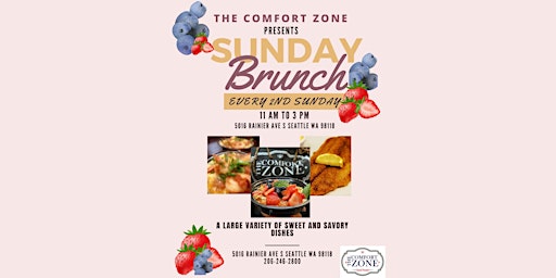 Primaire afbeelding van The Comfort Zone 2nd Sunday Brunch