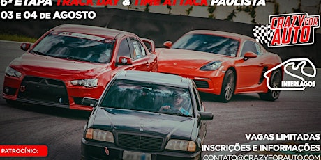 Imagem principal do evento TRACK DAY & TIME ATTACK PAULISTA - ROUND 6 - INTERLAGOS (03 &04 Agosto 2019)