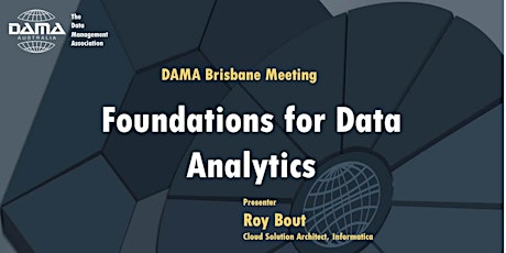 DAMA Brisbane - Foundations for Data Analytics primary image