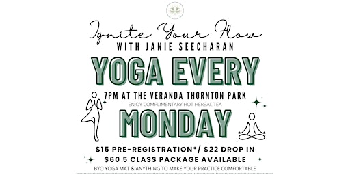 Yoga & Meditation, Outdoors at The Veranda - Every Monday Downtown Orlando primary image