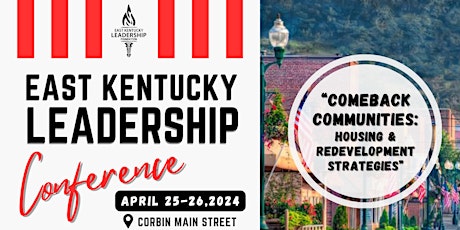 East Kentucky Leadership Conference, Thursday & Friday, April 25 - 26, 2024