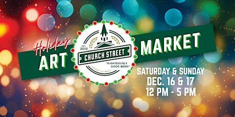 Holiday Art Market - Saturday - Church Street Brewing Itasca primary image