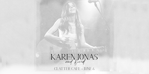 Imagem principal do evento Karen Jonas Band at Clatter