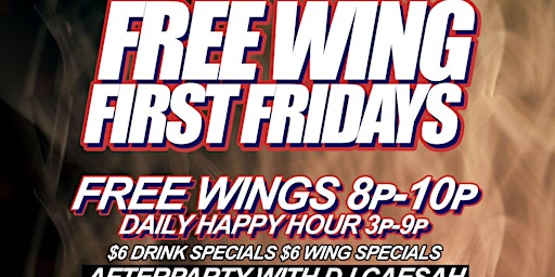 Free Wing First Fridays primary image