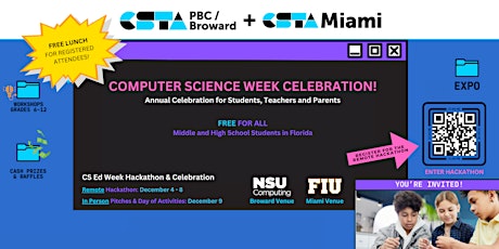 Imagen principal de 2023 Computer Science Education Celebration (Broward & Palm Beach)